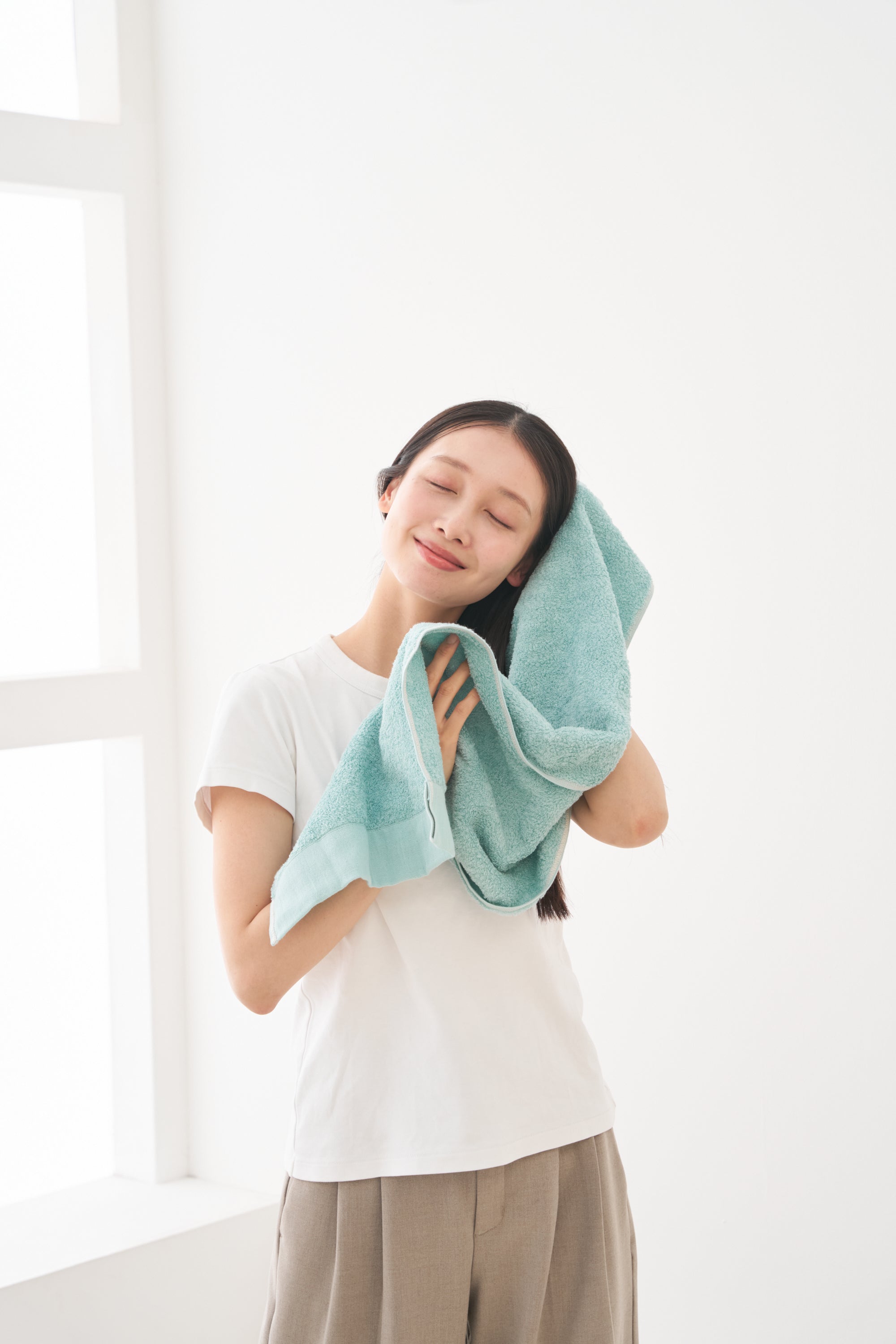 Luminous Hair Towel